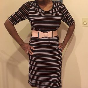 LuLaRoe Julia Dress - Striped